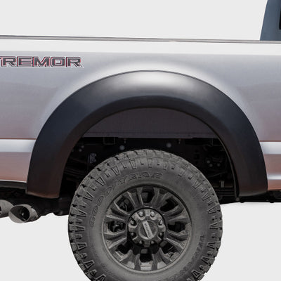 Bushwacker 99-10 Ford F-250 Super Duty Styleside Extend-A-Fender Style Flares 2pc - Black