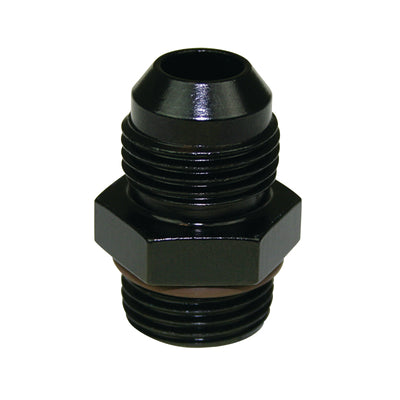Moroso Dry Sump/External Oil Pump Fitting -8An Male to -8An Straight w/O-Ring - Aluminum - Single
