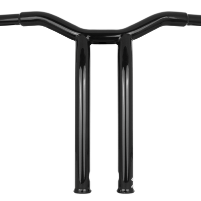 Burly Brand Dominator Raked Bar 14in - Gloss Black