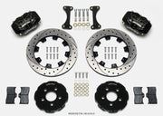 Wilwood Forged Dynalite Front Hat Kit 12.19in Drilled 00-04 PT Cruiser/03-04 SRT/4