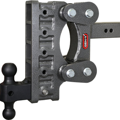 Gen-Y The Boss Torsion-Flex 2.5in Shank 9in Drop 2.4K TW 21K Hitch w/GH-061 Dual-Ball