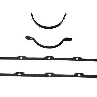 Moroso Chevrolet Big Block Mark IV (Race Pattern) Oil Pan Gasket - Multi-Piece - Reinforced Steel