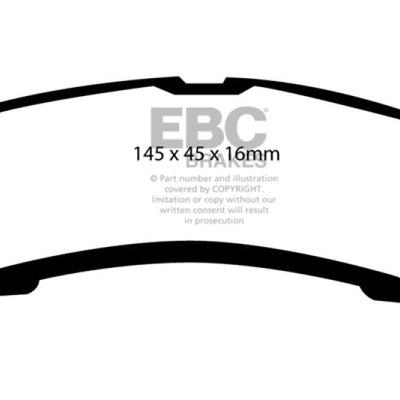 EBC 87-95 Nissan Pathfinder 3.0 Greenstuff Rear Brake Pads