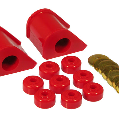 Prothane 86-95 Ford Taurus Rear Sway Bar Bushings - 1in - Red