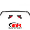 BMR 15-17 S550 Mustang Front Hollow 35mm 3-Hole Adj. Sway Bar Kit - Black Hammertone