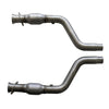 BBK 05-15 Dodge Challenger Charger Short Mid X Pipe w Catalytic Converters 2-3/4 For LT Headers