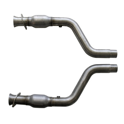 BBK 05-15 Dodge Challenger Charger Short Mid X Pipe w/Catalytic Converters 2-3/4 For LT Headers