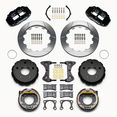 Wilwood Narrow Superlite 4R Rear P-Brk Kit 12.88in Big Ford 2.36in Off Bronco 5 x 5.50