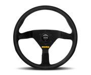 Momo MOD78 Steering Wheel 320 mm - Black Suede/Black Spokes