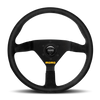 Momo MOD78 Steering Wheel 320 mm - Black Leather/Black Spokes