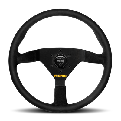 Momo MOD78 Steering Wheel 320 mm - Black Leather/Black Spokes