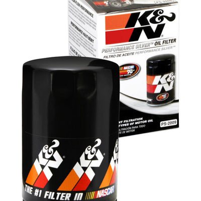 K&N Oil Filter for Ford/Lincoln/Mercury/Mazda/Chrysler/Dodge/Jeep/Jaguar 3in OD x 5.063in H
