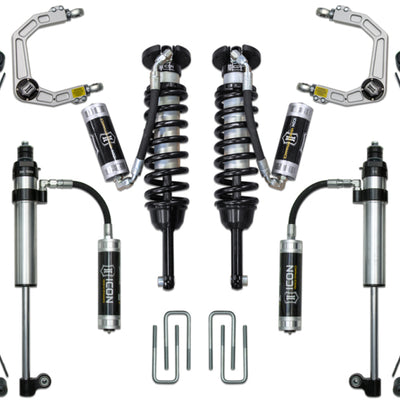 ICON 05-15 Toyota Tacoma 0-3.5in/16-17 Toyota Tacoma 0-2.75in Stage 8 Suspension System w/Billet Uca