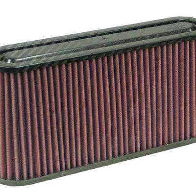 K&N Universal Air Filter Carbon Fiber Top 12in Flange ID x .875in Flange Length x 5.75in Height