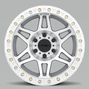 Method MR106 Beadlock 17x9 -44mm Offset 8x6.5 130.81mm CB Machined/Clear Coat w/BH-H36125 Wheel