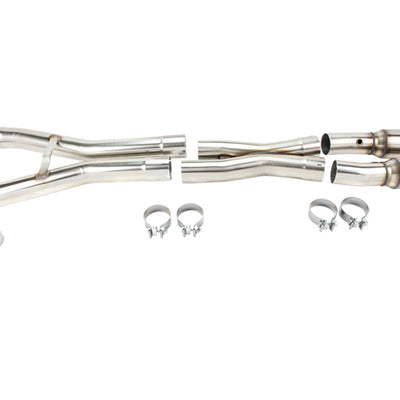 Kooks 06-13 Chevy Corvette C6 ZO6/ZR1 LS9/LS7 GREEN catted X-Pipe (Kooks Header Req)