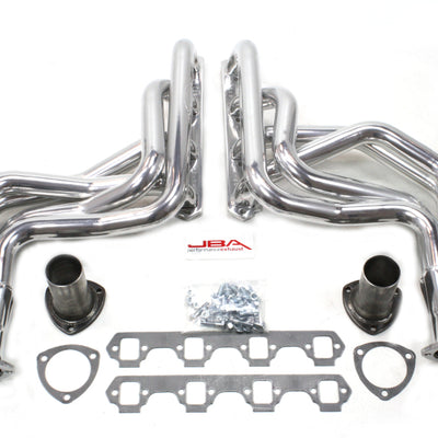 JBA 65-73 Ford Mustang 260-351W (w/Mustang II Suspension) 1-3/4in Primary Sliver Long Tube Header