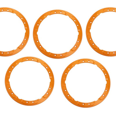Ford Racing 2021+ Ford Bronco Functional Bead Lock Ring Kit - Orange