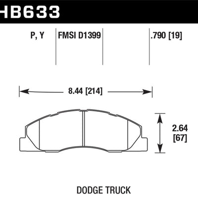 Hawk LTS Street Brake Pads