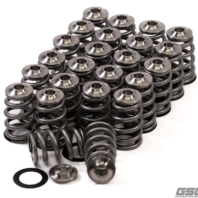 GSC P-D Nissan VQ35 High Pressure Conical Valve Spring Titanium Retainer and Spring Seat Kit