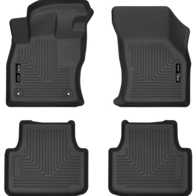 Husky Liners 19-23 Volkswagen Jetta Weatherbeater Black Front & 2nd Seat Floor Liners