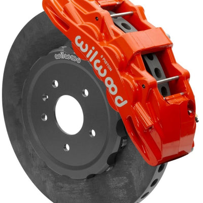 Wilwood SX6R WCCB Carbon-Ceramic 2014-2019 C7 Corvette All Front Big Brake Kit - Red