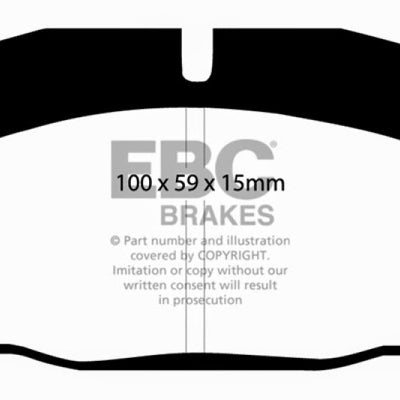 EBC 89-95 Lotus Elan (M100) 1.6 Turbo Ultimax2 Front Brake Pads