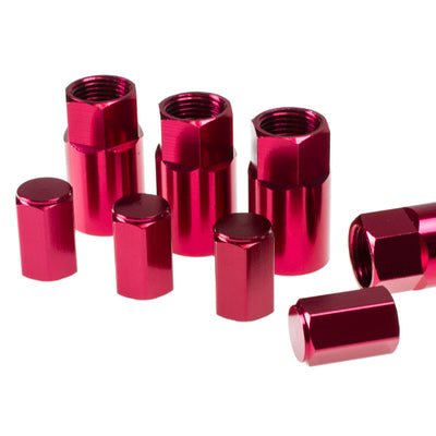 Wheel Mate Aluminum TPMS Valve Stem Cover - Red Anodize
