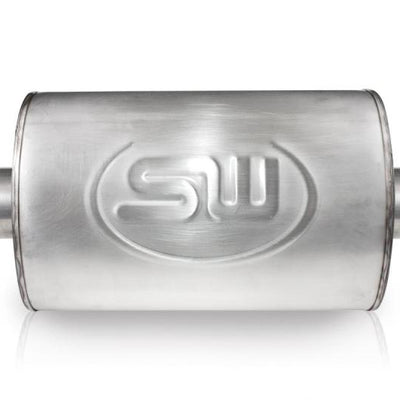 Stainless Works 2.5in ID CENTER INLET/ 2.5in OD CENTER OUTLET 4inX8in