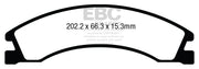 EBC 08+ Ford Econoline E150 4.6 Yellowstuff Rear Brake Pads