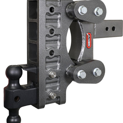 Gen-Y The Boss Torsion-Flex 3in Shank 9in Drop 32K Hitch w/GH-0161 Dual-Ball/GH-0162 Pintle Lock