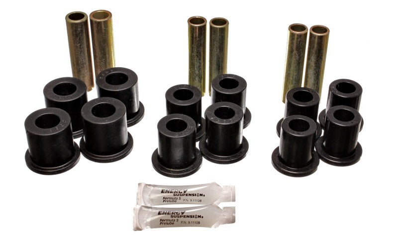 Energy Suspension Ford 4 Wd Front Spring Bushing Set - Black