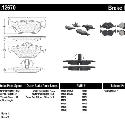 StopTech Performance Brake Pads