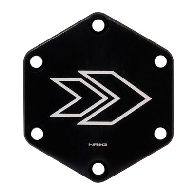 NRG Engraved Arrow Horn Delete Button - White