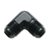 Vibrant -6AN 90deg Flare Union Fitting - Aluminum