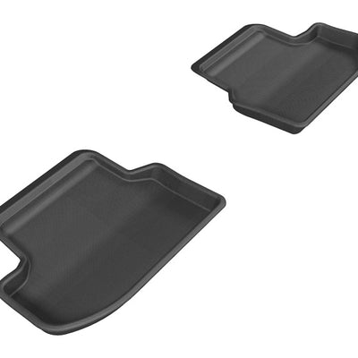3D MAXpider 2015-2020 BMW 5 Series F10 Kagu 2nd Row Floormats - Black