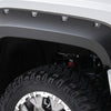 Bushwacker 15-18 GMC Sierra 2500 HD Pocket Style Flares 2pc - Black