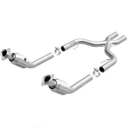 MagnaFlow Direct Fit Catalytic Converter Tru-X Assy 05 Mustang GT