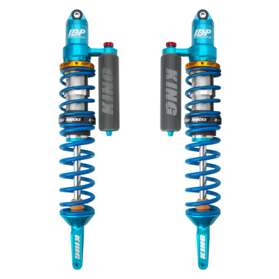 King Shocks 2022+ POLARIS RZR PRO R 3.0 Front Coilover Finned Reservoir Shock w/2.5 Adjuster -Single