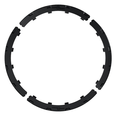 ICON Recon Pro 17in. Halo Rock Ring Kit - Black