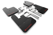 Rally Armor 19-25 Jeep Gladiator JT (Incl. Overland/Sport/Sport S) Black Mud Flap w/Red Logo