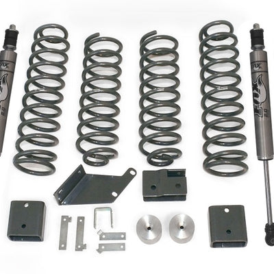 MaxTrac 07-18 Jeep Wrangler JK 2WD/4WD 3in/3in Coil Lift Kit w/FOX Shocks