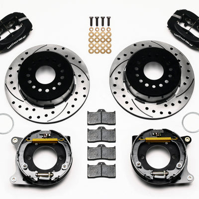 Wilwood Forged Dynalite P/S Park Brake Kit Drilled 2005-2014 Mustang