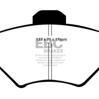 EBC 94-98 Ford Mustang 3.8 Yellowstuff Front Brake Pads