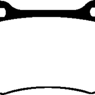 EBC 15+ Cadillac CTS 3.6 Twin Turbo Redstuff Rear Brake Pads