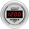 Autometer Ultra-Lite 2-1/16in 1600 PSI Digital Nitrous Pressure Gauge - Silver