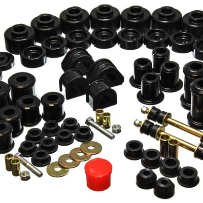 Energy Suspension 97-01 Ford Expedition/Navigator 4WD Black Hyper-Flex Master Bushing Set