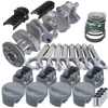 Eagle SBC 350 Competition Rotating Assembly 3.480in Stroke 5.700in Rods Forged Pistons .030 Overbore