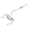 Borla 12-16 Jeep Wrangler JK 3.6L AT/MT 4Wheel 4dr Truck Single Split Rear Exit Catback Exhaust