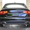 AWE Tuning Audi B8 A4 Touring Edition Exhaust - Dual Outlet Diamond Black Tips